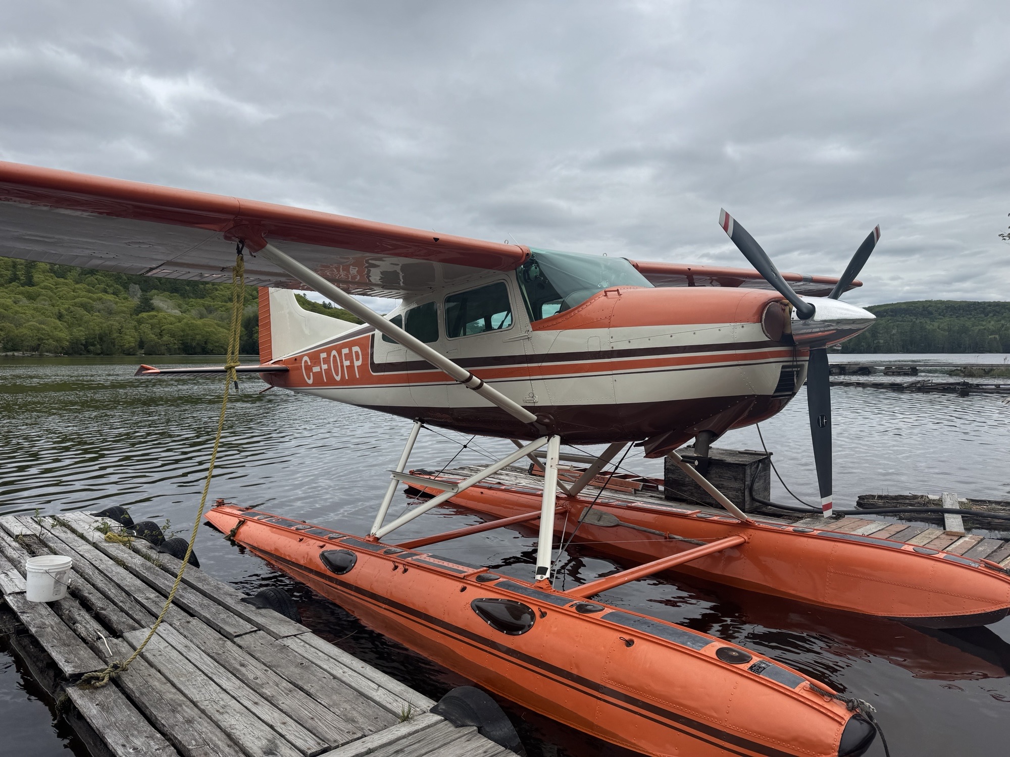 CESSNA 185 on EDO 2960s